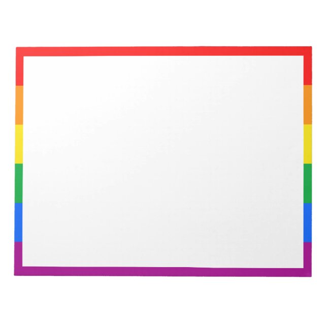 Bloc-note Bouton de la fierté LGBTQPOC Boule en céramique No (Devant)