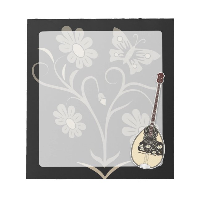 Bloc-note Bouzouki (Devant)
