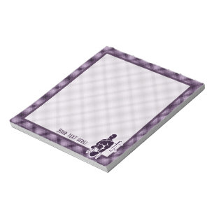 Bloc-note Boxe violette