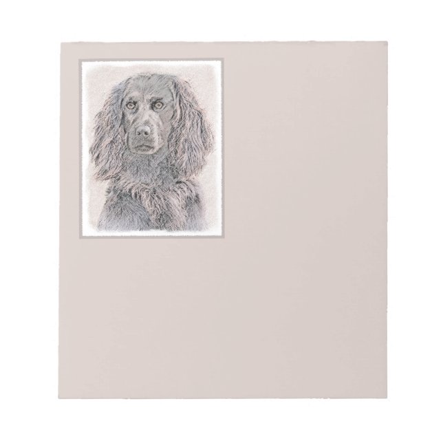 Bloc-note Boykin Peinture Espagnole - Cute Original Chien Ar (Devant)