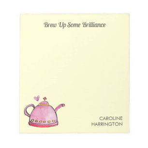 Bloc-note Brillance brillance Cute Inspiration Thé Lover