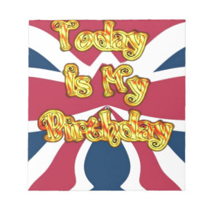 Bloc-note British Birday Gifts Art Print