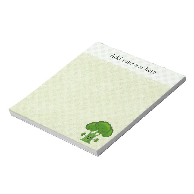 Bloc-note Brocoli vert (Tourné)