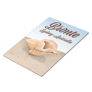 Bloc-note Bronte, Sydney, Australie style de voyage vintage