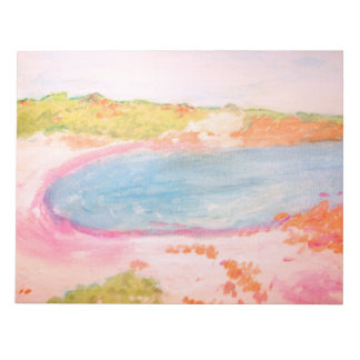 Bloc-note Budelli Cove Pink Island