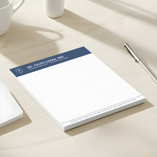 Bloc-note Bureau Médical Personnalisé pour Docteur Marque
