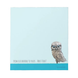 Bloc-note Burrowing Owl Painting Cape Coral FL
