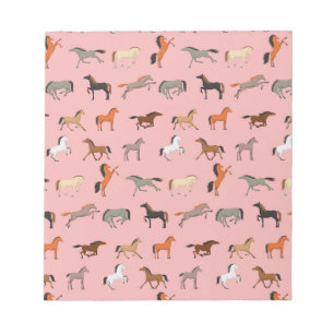 Bloc-note Cadeau de Cavalier de Cowgirl, Femmes & Filles Enf