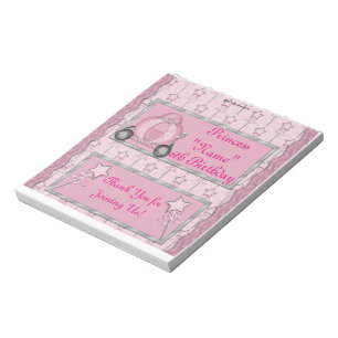 Bloc-note Cadeau d'emballage de friandise de 40 princesses