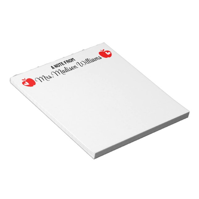 Bloc-note Cadeau d'études de niveau personnalisé retour à l' (Incliné)