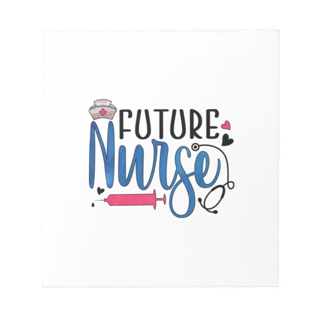 Bloc-note Cadeau infirmière | future infirmière (Devant)