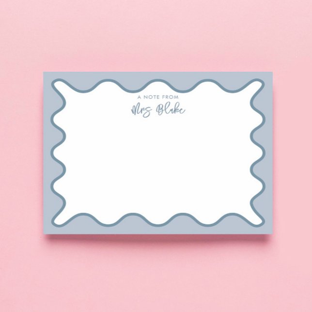 Bloc-note Cadeau Personnalisé pour Enseignant Fantaisiste On (Créateur téléchargé)