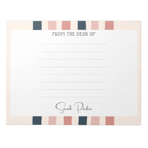 Bloc-note Cadeau personnalisé pour l'enseignant de la part d