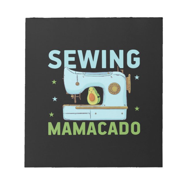 Bloc-note Cadeau Quilter | Coudre Mamacado (Devant)
