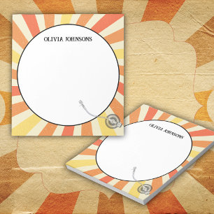 Bloc-note Cadeau Rétro Vinyle pour l'Appreciation des Enseig