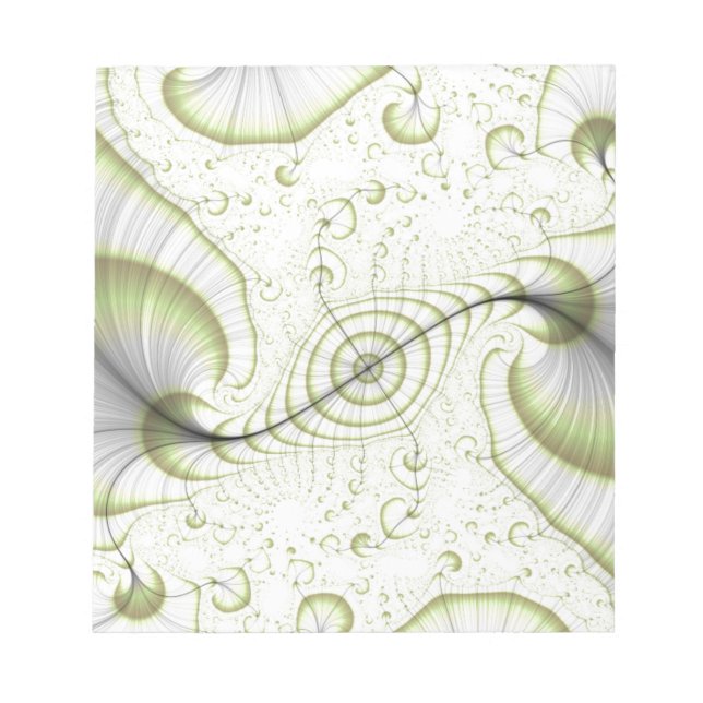 Bloc-note Cadeaux design minimaliste blanc accessoires (Devant)