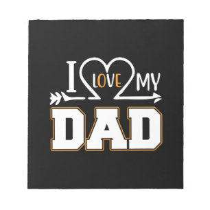 Bloc-note Cadeaux papa J'aime mon père