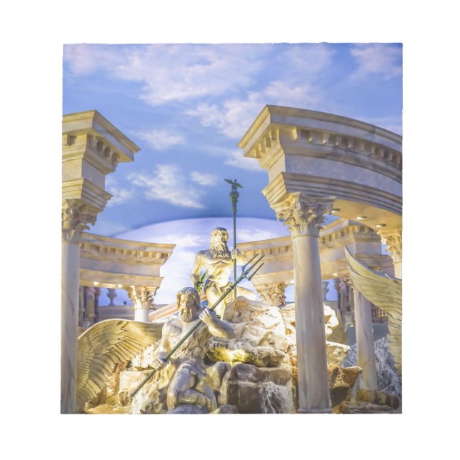Bloc-note Caesars Palace Las Vegas Statue Hotel Casino (Devant)