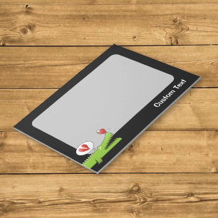 Bloc-note Cahier Alligator amoureux