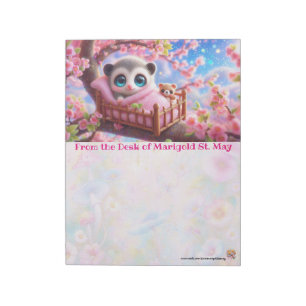 Bloc-note Cahier de notes bébé opossum