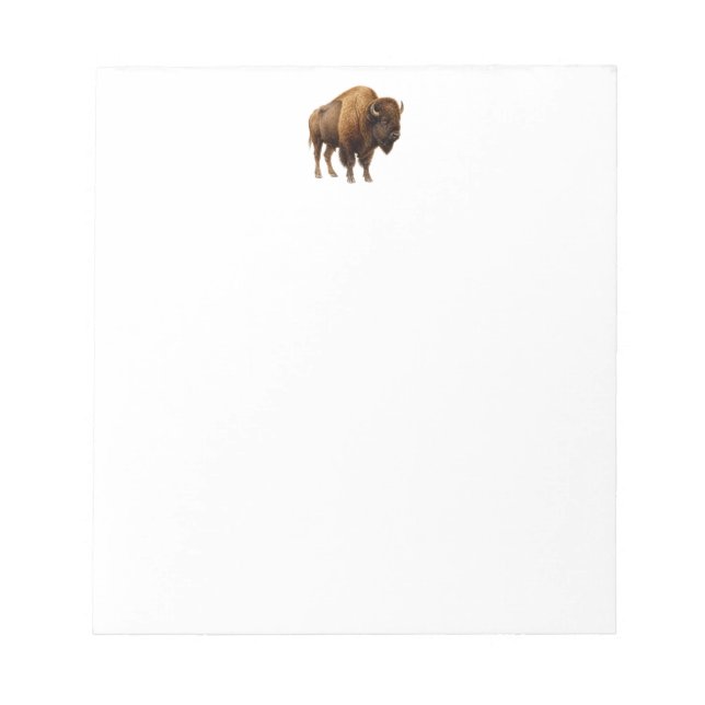 Bloc-note Cahier de notes Buffalo aquarelle (Devant)