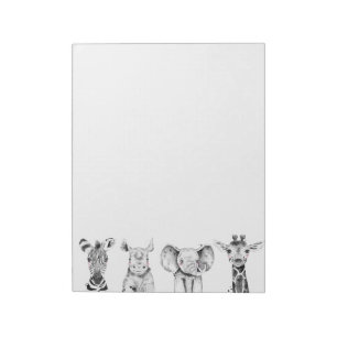 Bloc-note Cahier De Notes Du Zoo