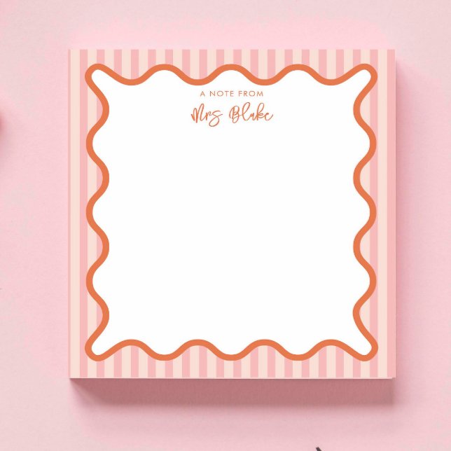 Bloc-note Cahier de notes personnalisé pour professeur avec  (Créateur téléchargé)