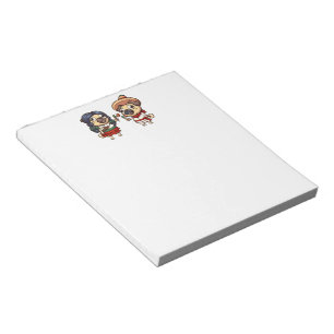 Bloc-note Cahier de notes Pug Cinco De Mayo
