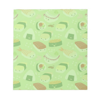 Bloc-note Cahier de notes Sushi Mignon