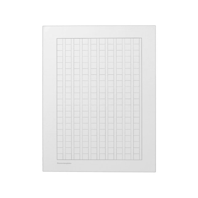 Bloc-note Cahier de pratique d'écriture japonaise Genkouyous (Tourné)