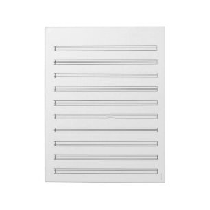 Bloc-note Cahier de tablature de basse : Cahier vierge pour