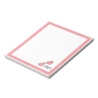 Bloc-note Cahier personnalisé avec un nom hébreu adorable 