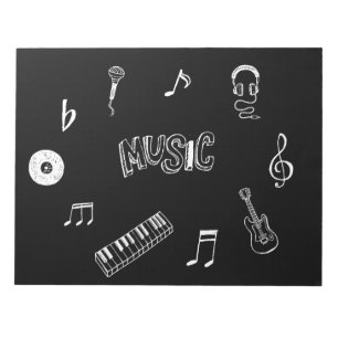 Bloc-note Cahier Thématique Musique