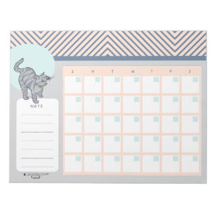 Bloc-note Calendrier de bureau à feuilles détachables avec c