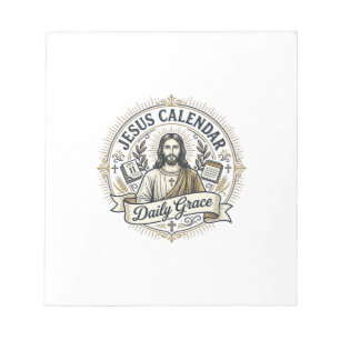 Bloc-note Calendrier Jésus Grâce quotidienne Calendrier Jésu