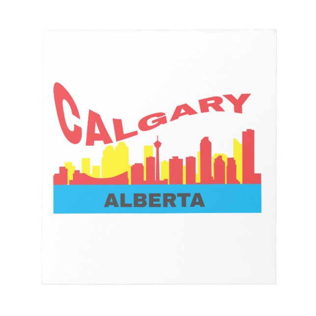 Bloc-note Calgary (Devant)