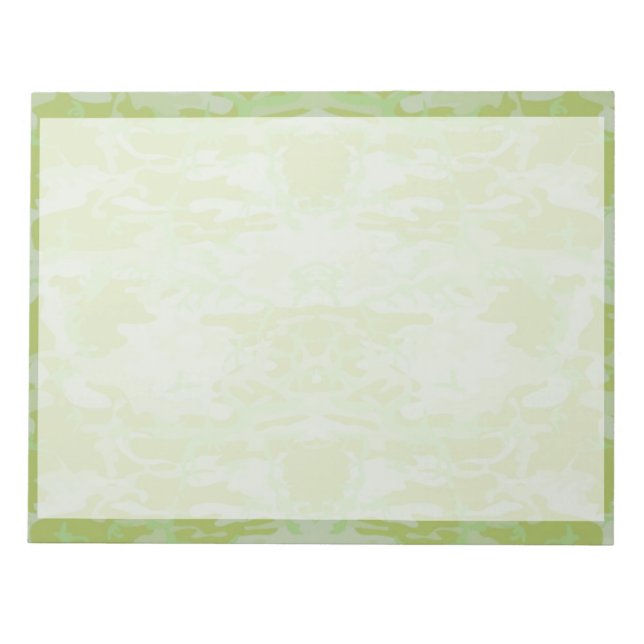 Bloc-note Camo vert (Devant)