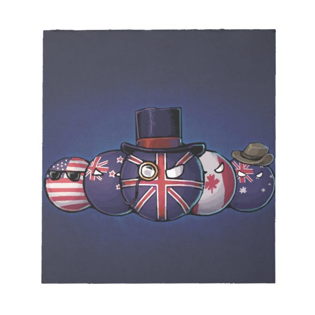 Bloc-note Campagne anglo-saxonne (Devant)