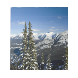 Bloc-note Canada, Alberta, Banff. Vues de la vallée de Bow