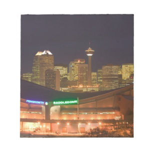 Bloc-note Canada, Alberta, Calgary : Skyline de la ville dep