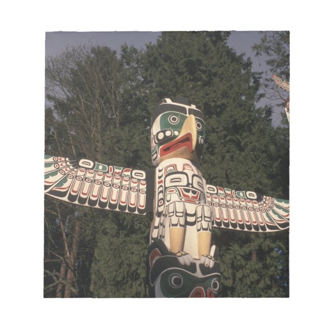 Bloc-note Canada, Colombie-Britannique, Vancouver. natif (Devant)