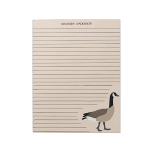 Bloc-note Canada Goose Lined Writing Paper Stationery
