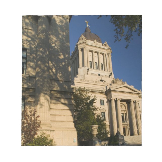 Bloc-note Canada, Manitoba, Winnipeg : Édifice législatif du (Devant)