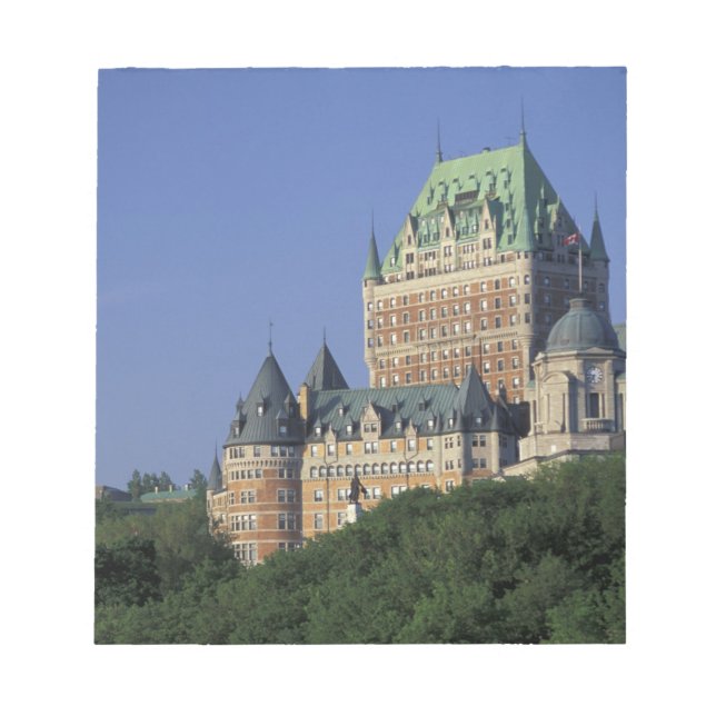 Bloc-note Canada, Québec.  Château Frontenac. (Devant)