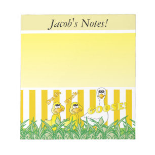 Bloc-note Canard, Canard, Oie