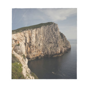 Bloc-note Cap Caccia, Alghero, Sardaigne, Italie