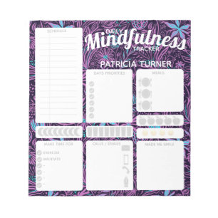 Bloc-note Capteur quotidien d'habit Mindfulness 5,5 pouces x