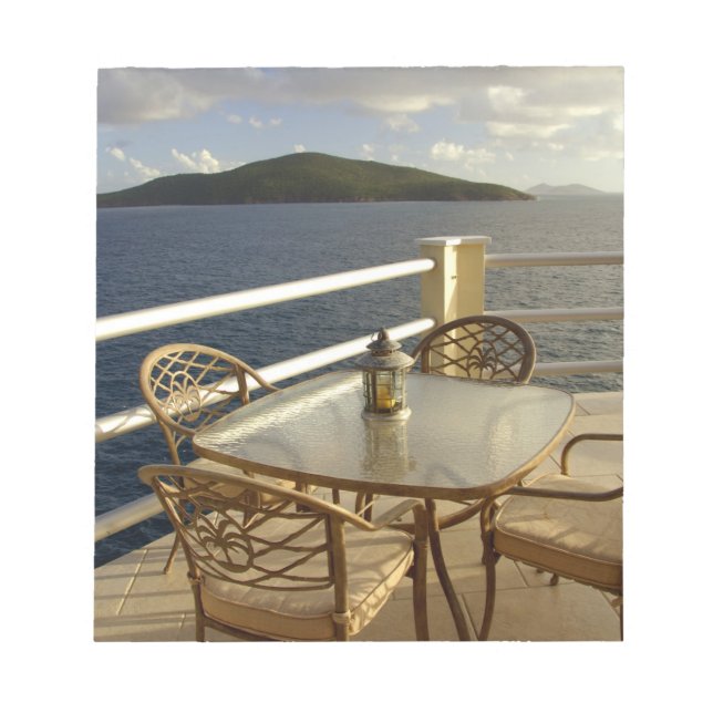 Bloc-note Caraïbes, îles Vierges américaines, St. Thomas. Vo (Devant)