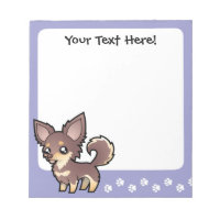 Caricature Chihuahua (long manteau)