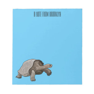 Bloc-note Caricature de la tortue des Galapagos